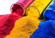 Ứng dụng của bột màu công nghiệp trong sản xuất vật liệu ngành xây dựng