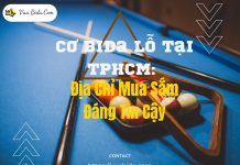 Vua Bida: Địa Chỉ Tin Cậy Cho Cơ Bida Lỗ Chất Lượng