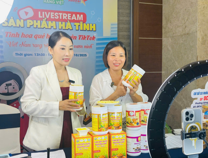 Giới thiệu sản phẩm OCOP Hà Tĩnh trên nền tảng TikTok