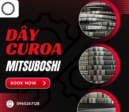 Dây curoa Mitsuboshi hiệu suất cao đồng hành cùng nông nghiệp Việt từ Công ty TNHH Thương Mại CV